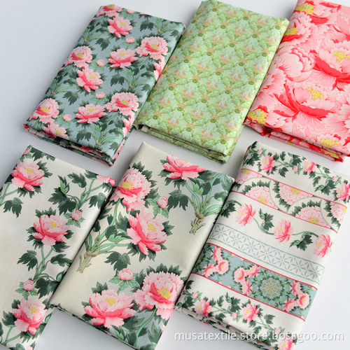 Custom Print Floral Liberty Cotton Lawn Fabric
